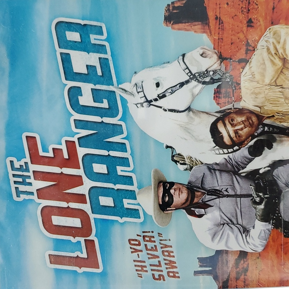 DVD: The Lone Ranger with 2 Bonus Zorro Movies